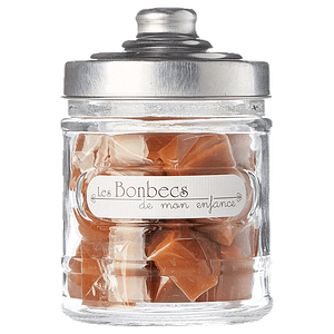 Caramels à la Fleur de Sel bocal en verre – Les Bonbecs de mon Enfance 200g